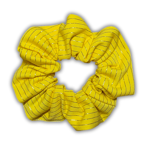 UPCYCLED fabric scrunchie