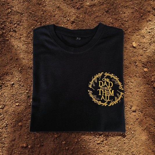 One Dad to Rule Them All – Embroidered short sleeve T-Shirt