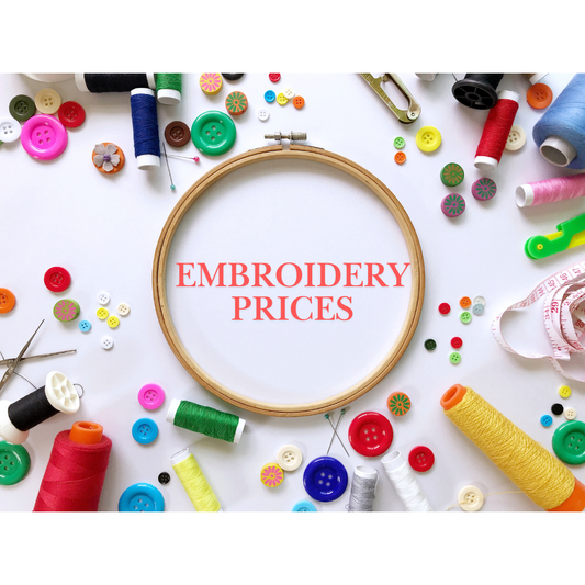 Embroidery - stitch count