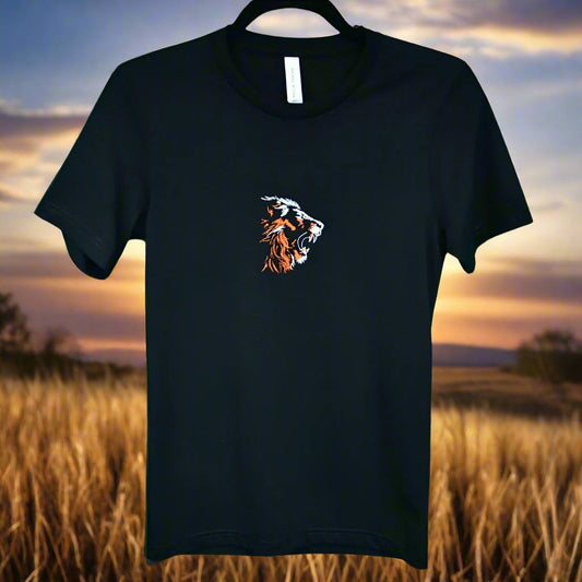 Lion - embroidered Unisex EcoMax Short Sleeve t-shirt