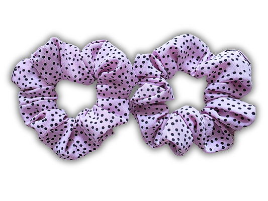 UPCYCLED fabric scrunchie